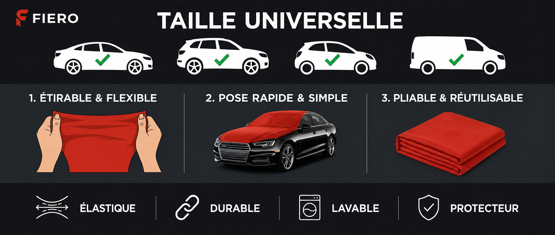 Comment installer votre drapeau de capot en quelques secondes